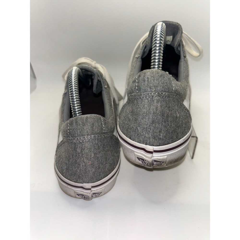 Vans Ward Low Top Heathered Grey Jersey Skate Shoes Womens 9 Mens 7.5 - Picture 6 of 11